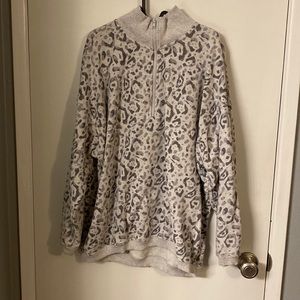 Aerie Leopard Pullover